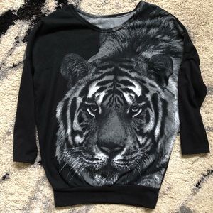 Slouchy Tiger Sweater